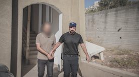 עורך הדין משפרעם שהביע תמיכה בחמאס, צילום: דוברות המשטרה